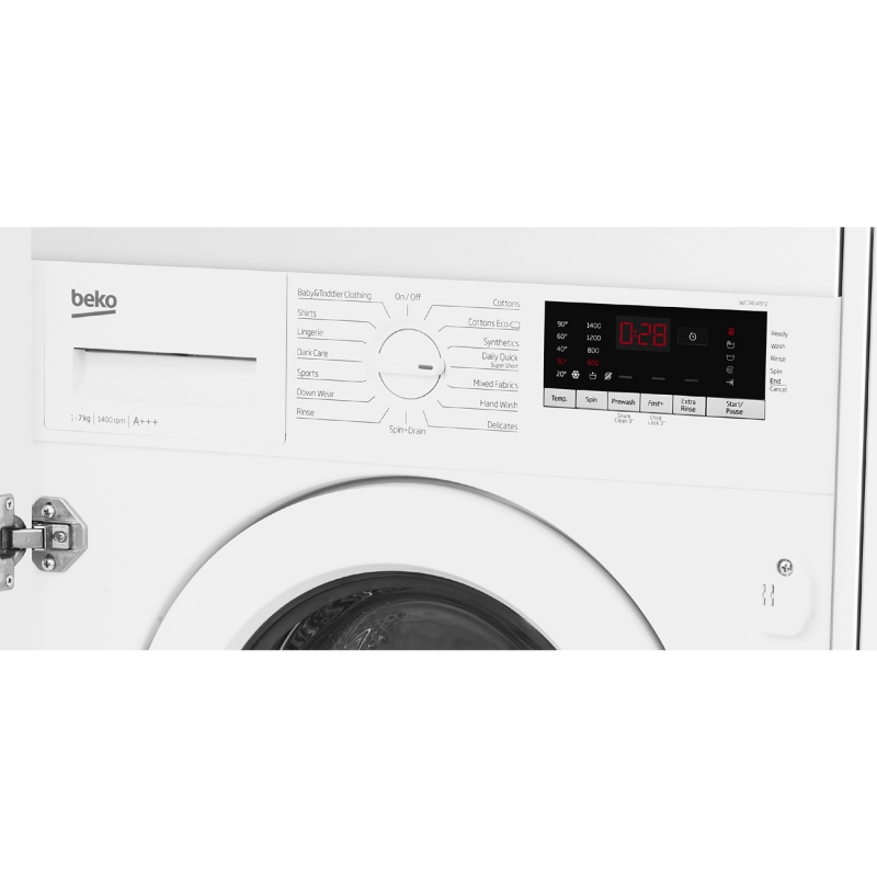 Appliance Electronics Beko WIC74545F2 Integrated Washing Machine