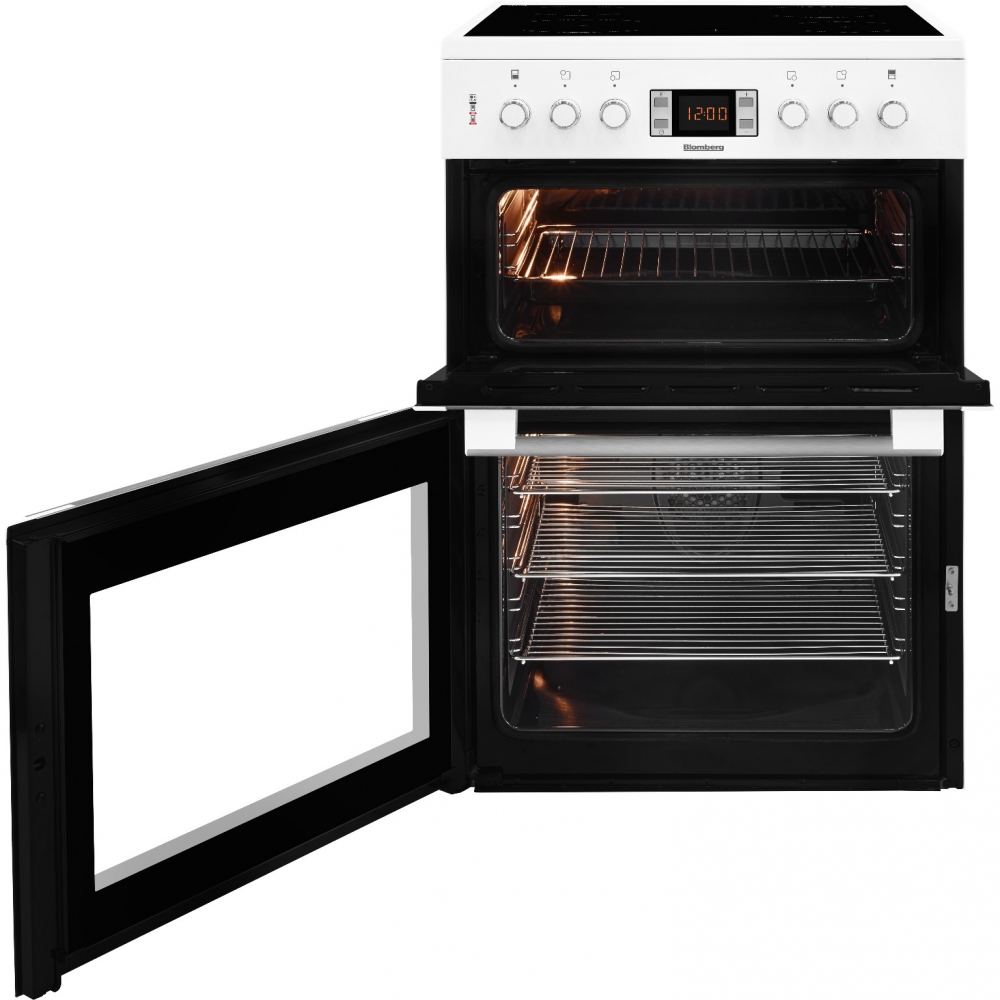 Appliance Electronics Blomberg HKN63W 60cm Double Oven Cooker with