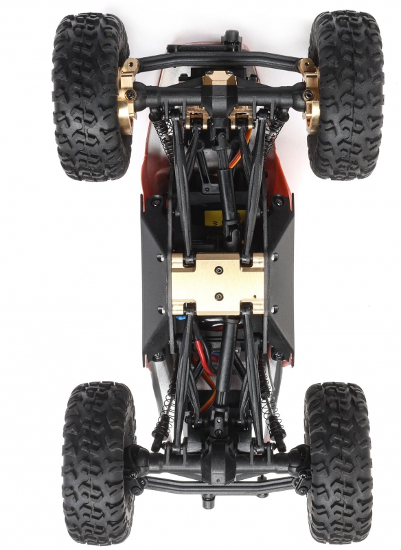 Supporto servo assiale ottone 9.0g: SCX24, AX24 - RC pezzi di ricambio