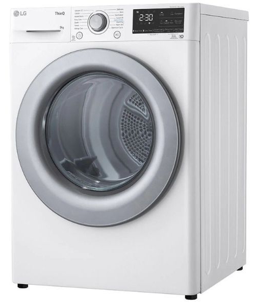 Appliance Electronics LG FDM309W 9kg Eco Hybrid Heat Pump Condenser