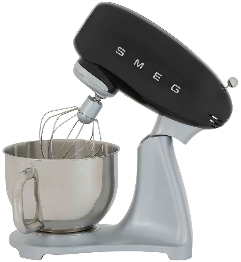 Smeg SMF01BLUK Black 800w 50's Retro Stand Mixer