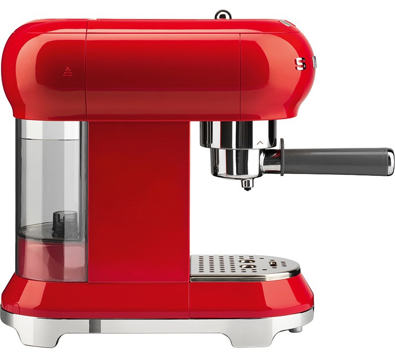 Appliance Electronics Smeg ECF01RDUK 50's Retro Style Espresso Coffee