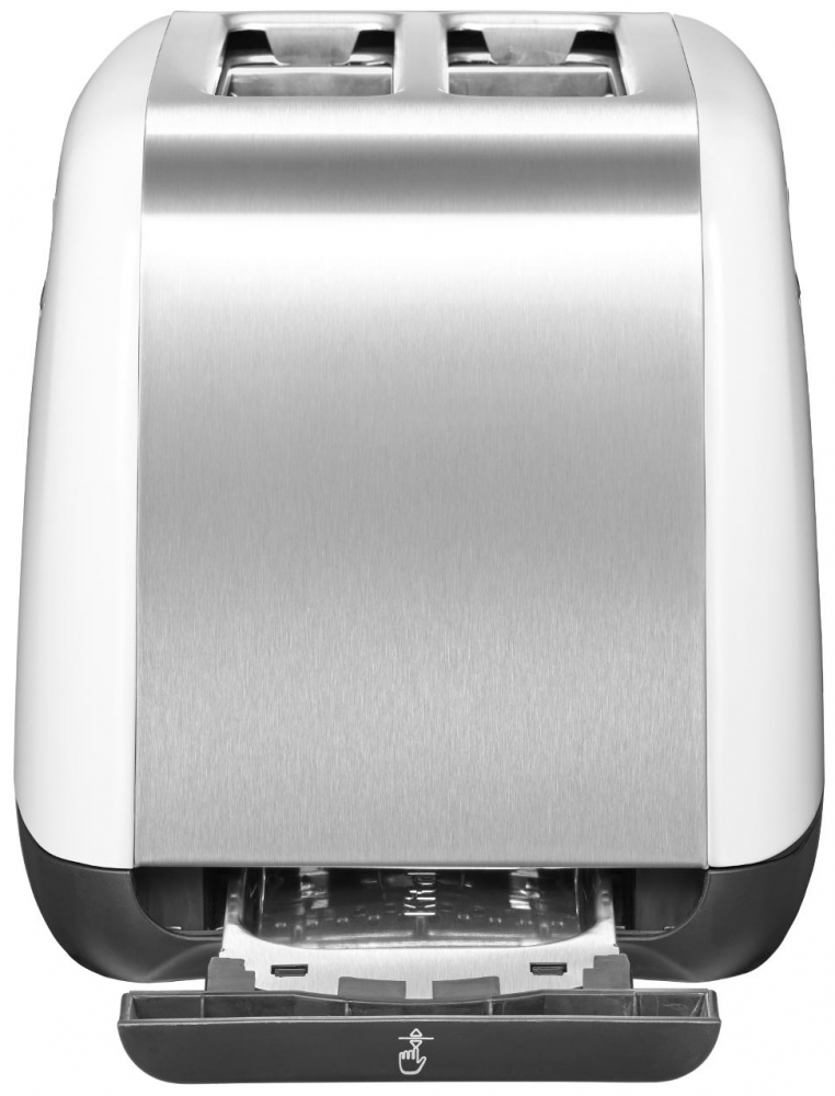 Appliance Electronics KitchenAid 5KMT2115BWH Classic Toaster in White