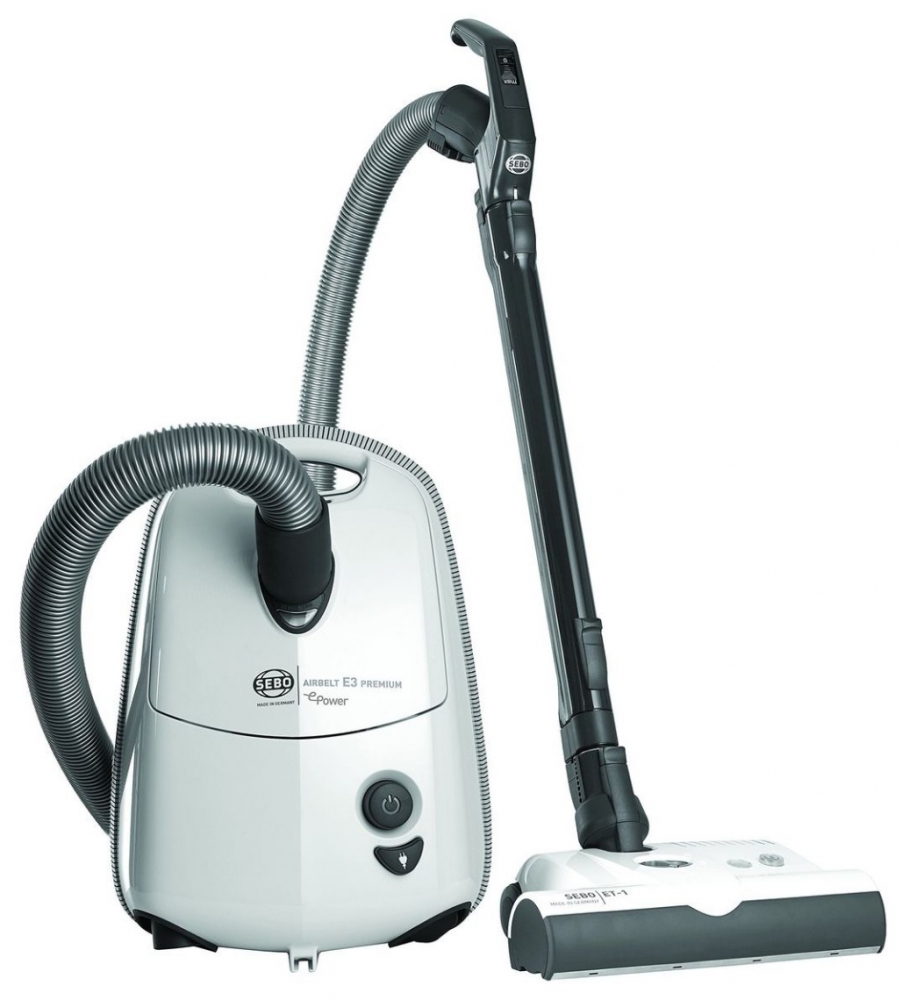 Appliance Electronics Sebo Airbelt E3 Premium ePower Cylinder Vacuum