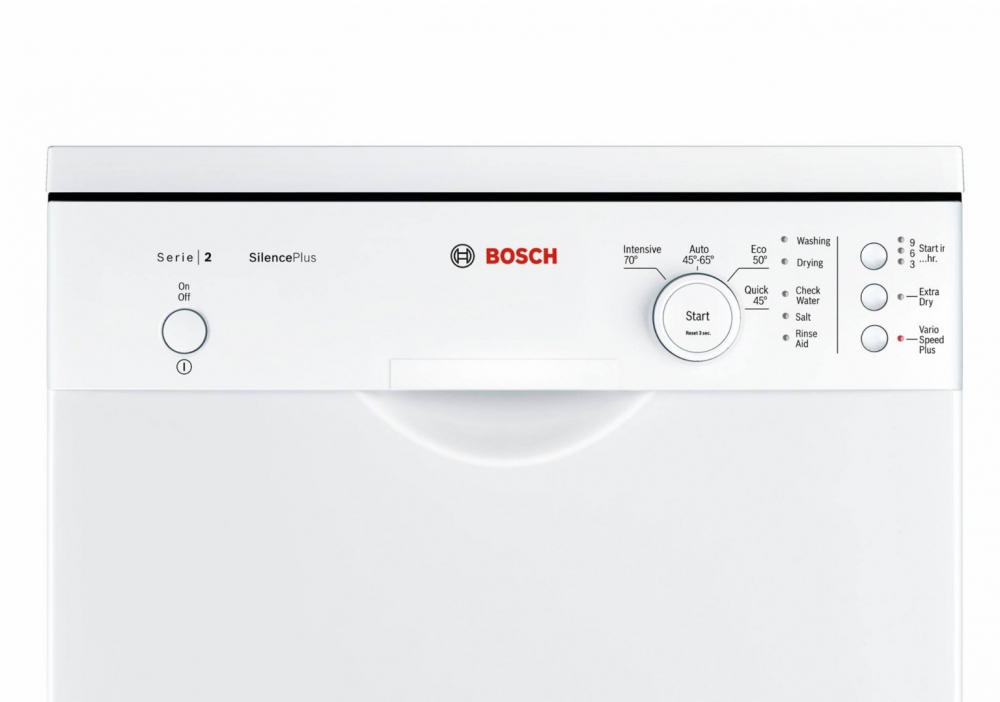 Appliance Electronics Bosch SPS24CW00G Slimline Dishwasher In White