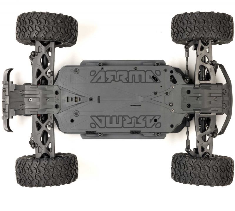 GPM Aluminium Front C Hubs For Arrma 1:10 Granite/Big Rock 3S / Big Rock V3 3S / VORTEKS 3S - 1Pr Set Silver