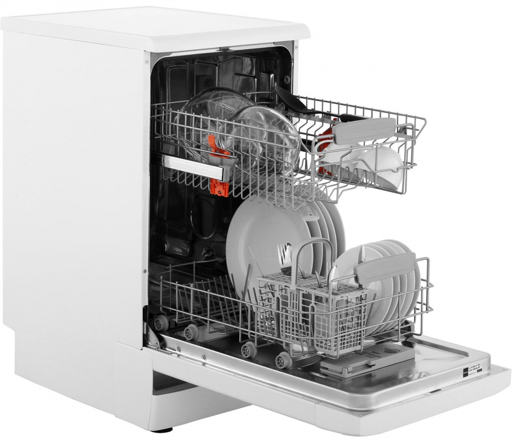 Appliance Electronics Hotpoint LSFF8M126UK Slimline Dishwasher White